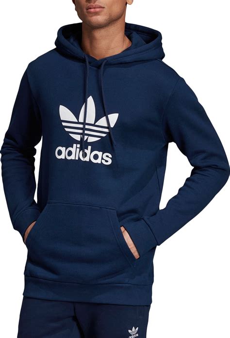 mens adidas original hoodie|Adidas men's trefoil hoodie.